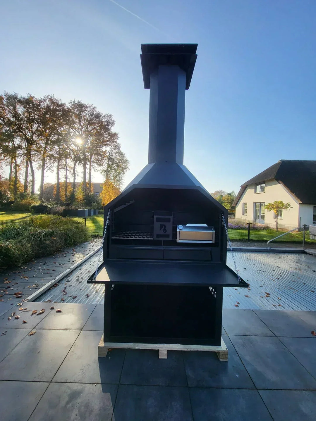 Project: Vrijstaande Brant Braai bij een landelijke villa