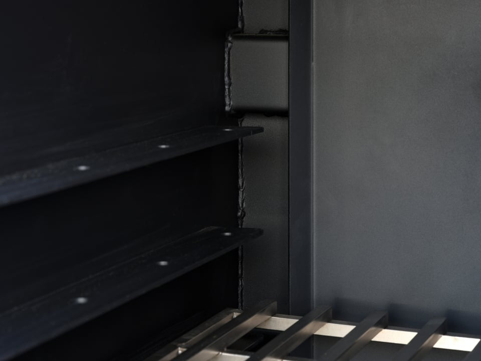 Vrijstaande Braai BBQ 120 cm – Inclusief Onderstel en Schoorsteen | Brant