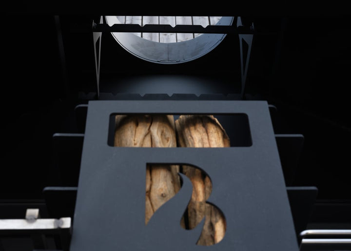 Vrijstaande Braai BBQ 120 cm – Inclusief Onderstel en Schoorsteen | Brant