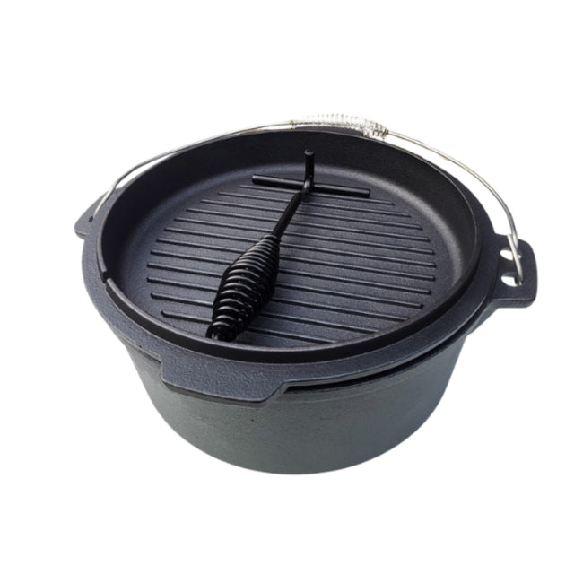 Potjie Pot – Gietijzeren Pan 5L voor Buiten Koken